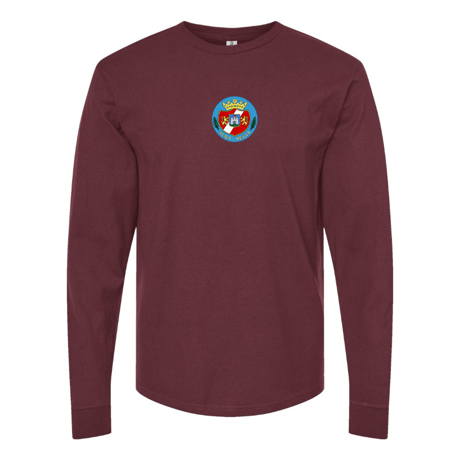 Men's Alba Regia Logo Cotton Long Sleeve T-Shirt