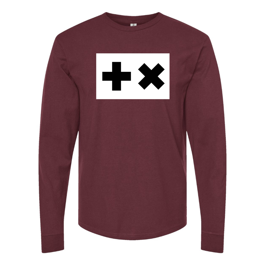 Men's Martin Garrix Logo Cotton Long Sleeve T-Shirt