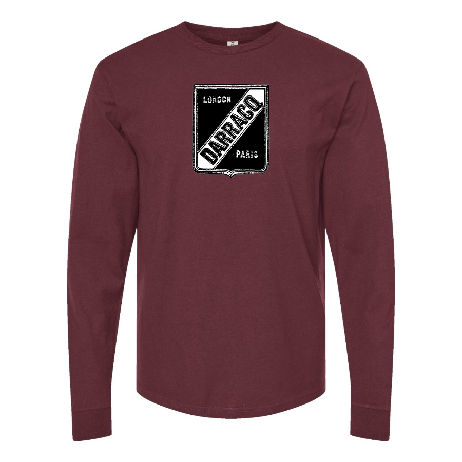 Men's Darracq Logo Cotton Long Sleeve T-Shirt