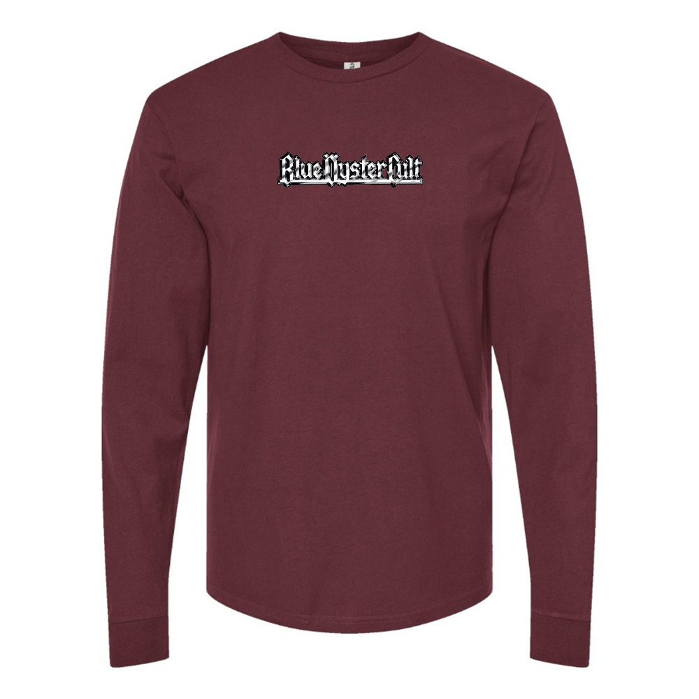 Men's  Blue Öyster Cult  Cotton Long Sleeve T-Shirt