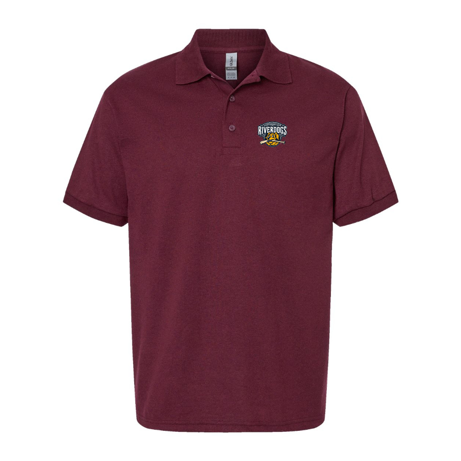 Men's Charleston RiverDogs Logo Dry Blend Polo
