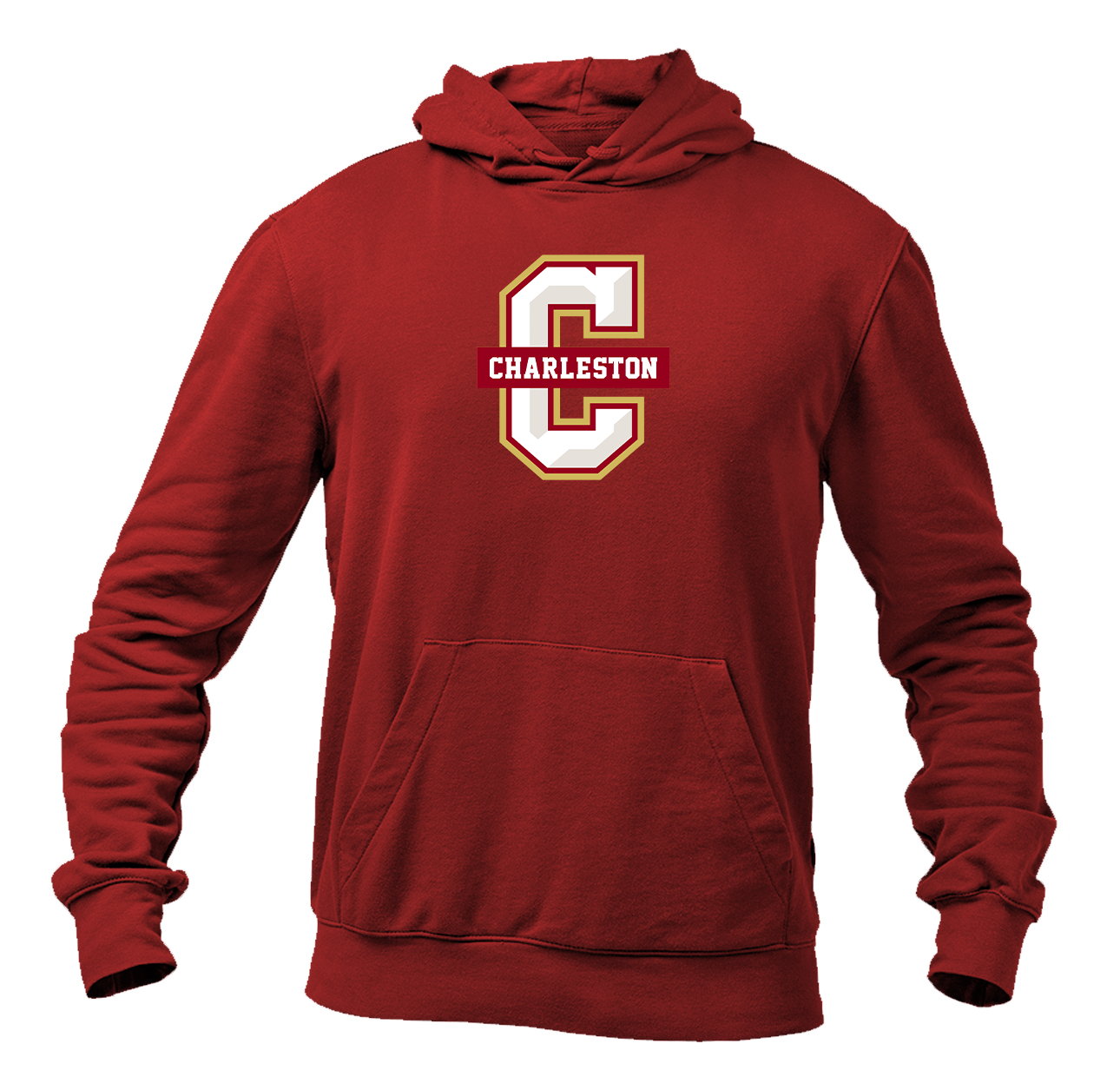 Men's Charleston Cougars Softstyle Midweight Hooded Sweatshirt