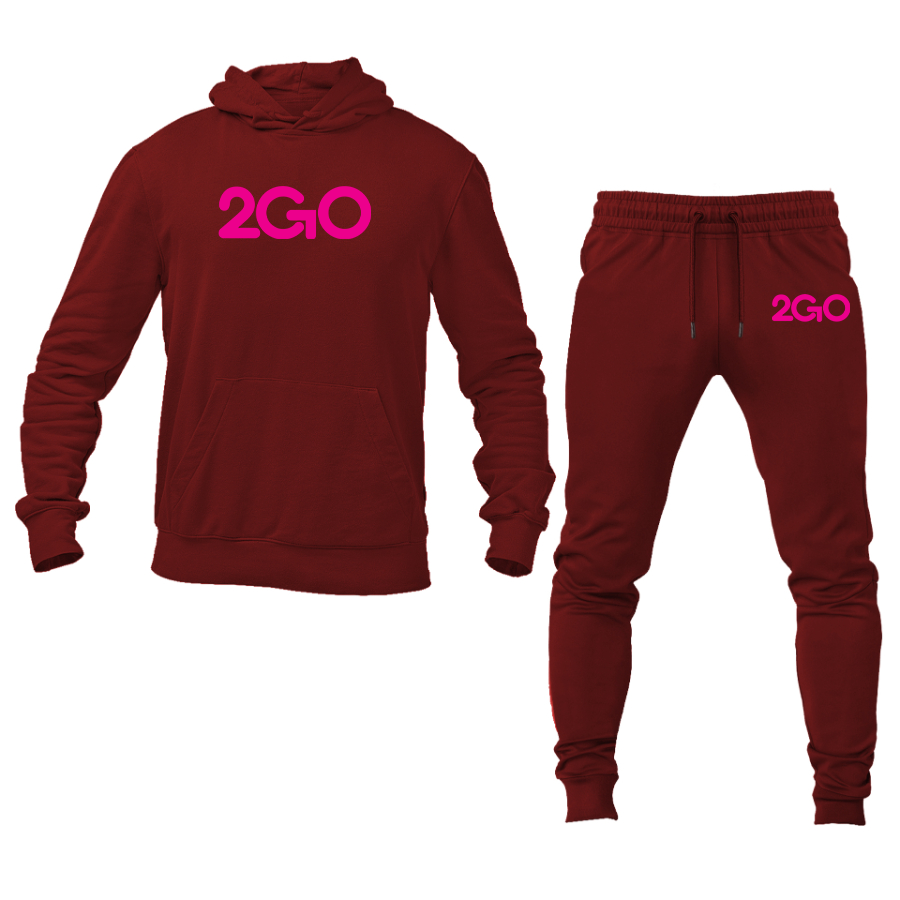Men's 2GO Logo Hoodie Joggers Set