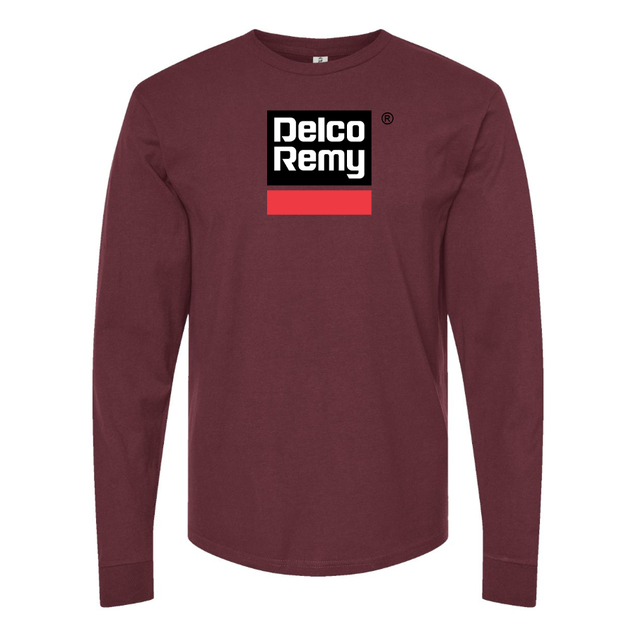 Men's Delco Remy Logo Cotton Long Sleeve T-Shirt