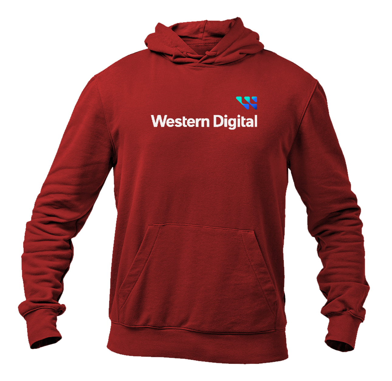 Men's Western Digital Logo Pullover Hoodie