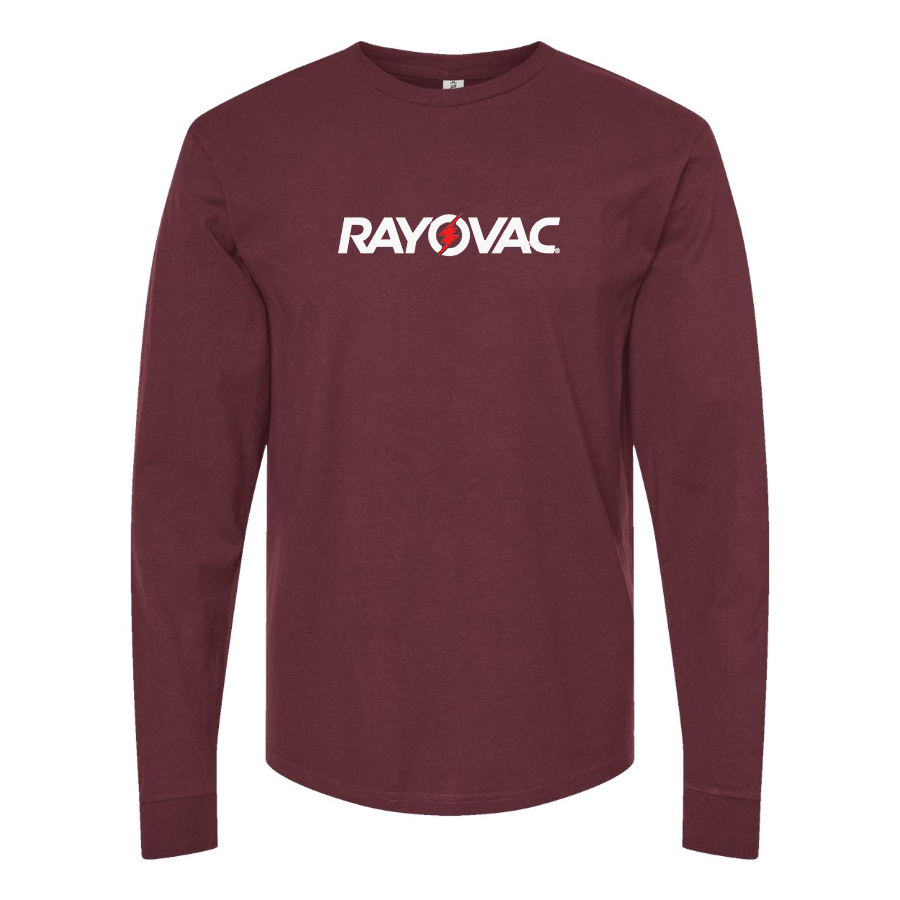 Men's  Rayovac   Logo  Cotton Long Sleeve T-Shirt