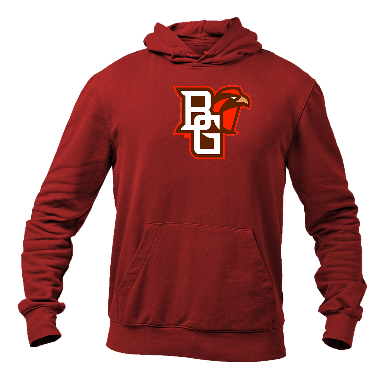 Men's Bowling Green Falcons  Softstyle Midweight Hooded Sweatshirt