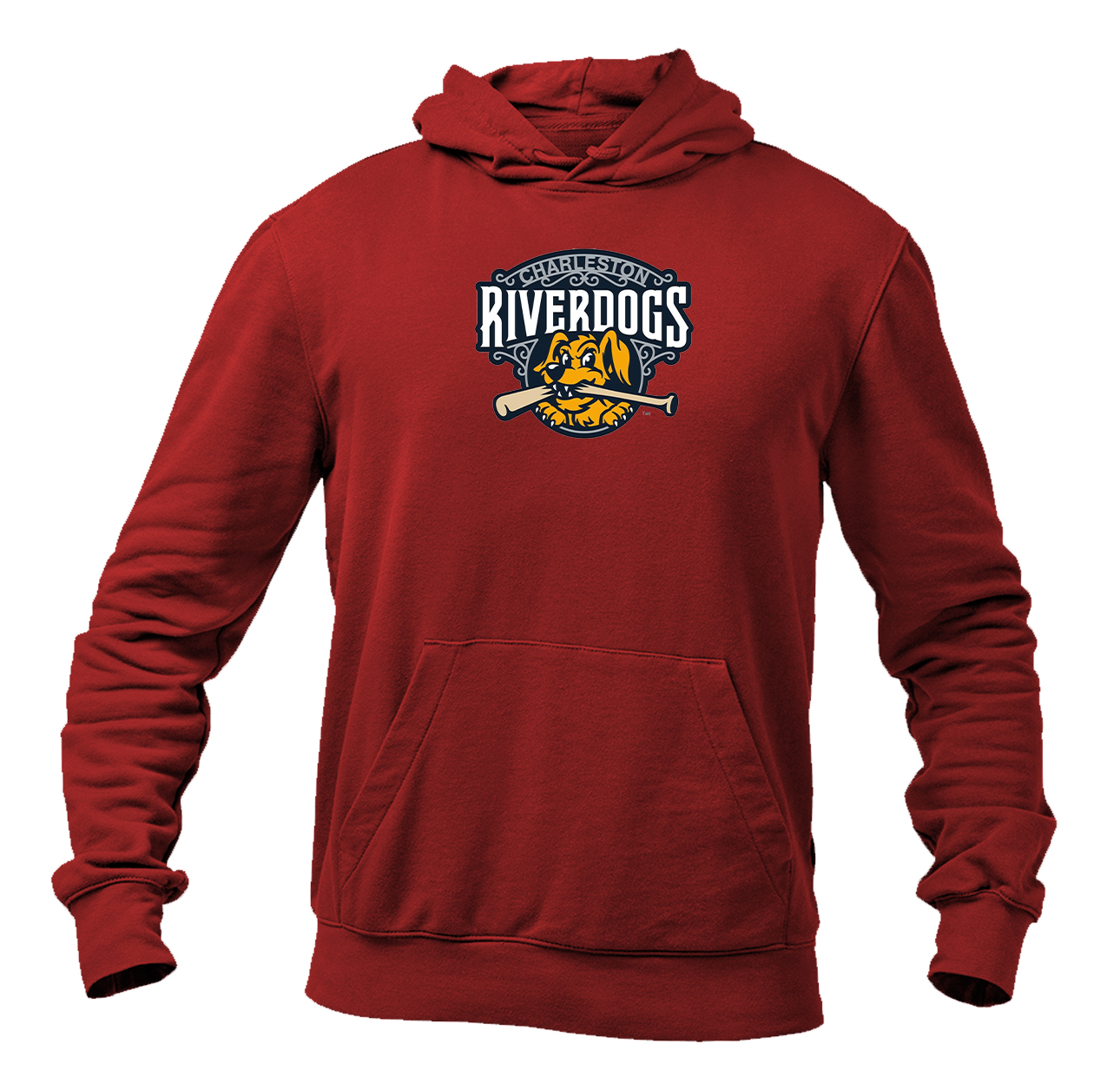 Men's Charleston RiverDogs Logo Pullover Hoodie