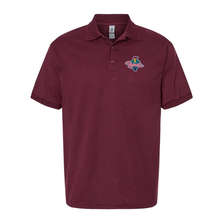 Men's Cedar Rapids Kernels Logo Dry Blend Polo