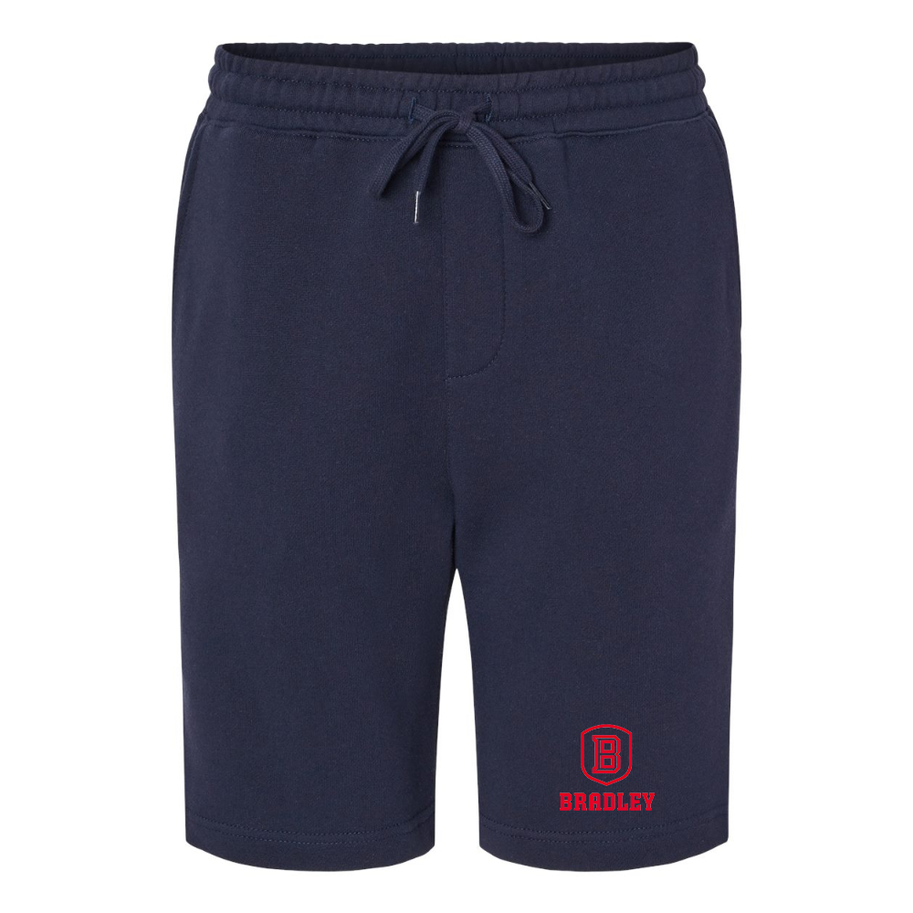 Men's Bradley Braves Independent Trading Co Midweight Fleece Shorts