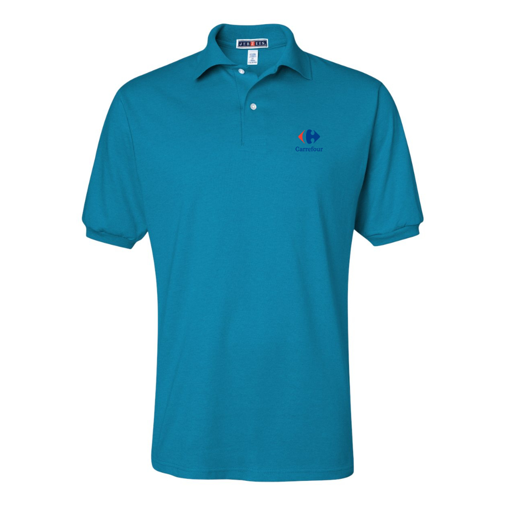 Men's Carrefour JERZEES  SpotShield polo