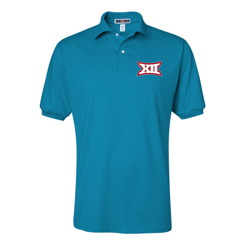 Men's  Big 12 Conference JERZEES  SpotShield polo