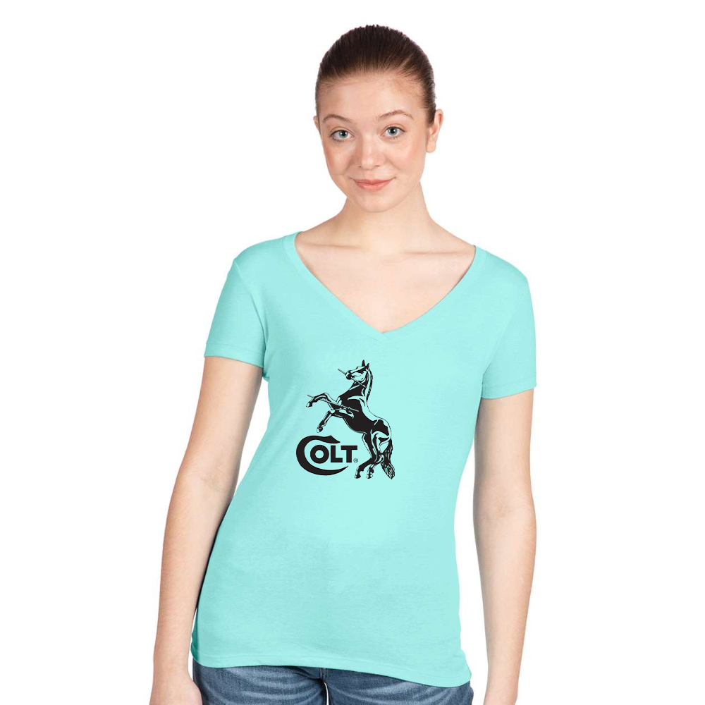 Women's Colt Horse Next Level V-Neck T-Shirt
