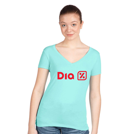 Women's Dia  Next Level V-Neck T-Shirt
