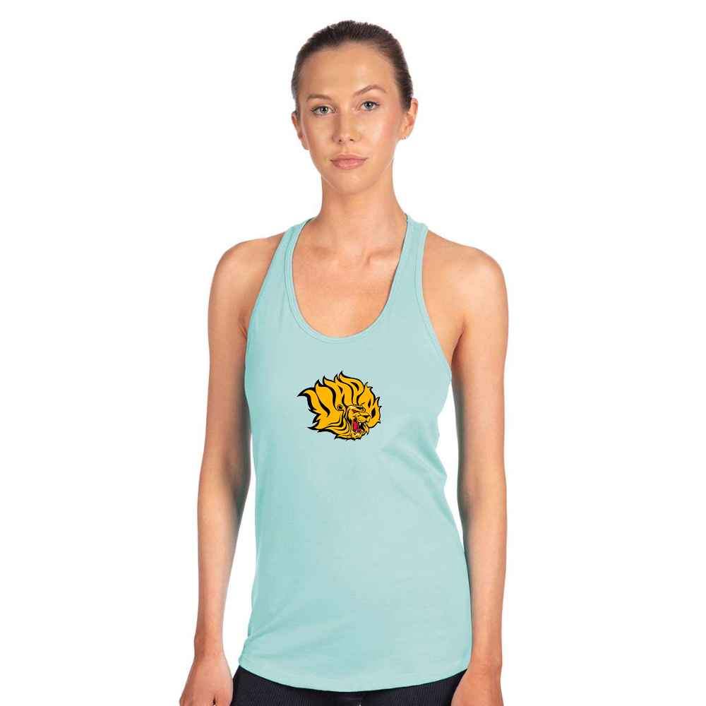 Women's  Arkansas PB Golden Lions Next Level Ideal Racerback Tank