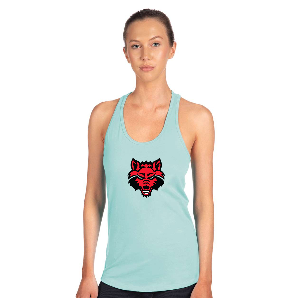 Women's  Arkansas State Red Wolves Next Level Ideal Racerback Tank