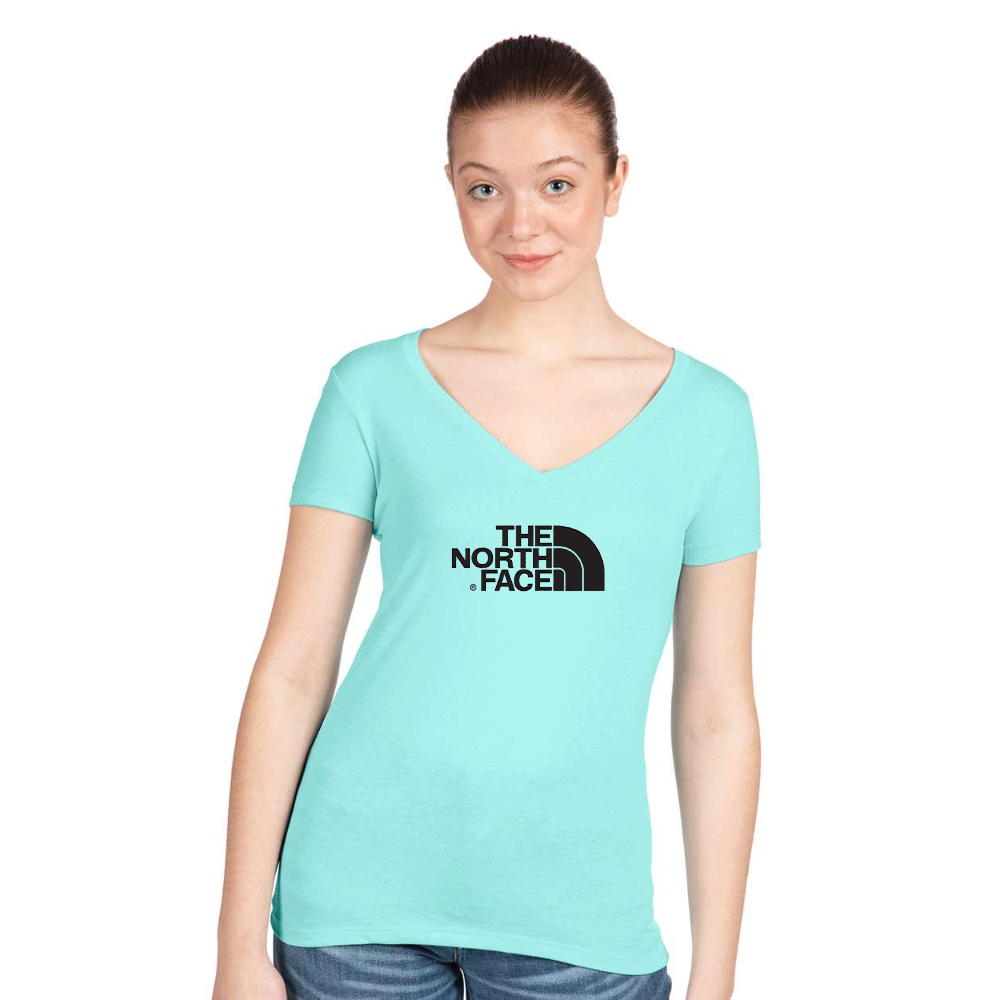 Women's  The North Face Black Next Level V-Neck T-Shirt