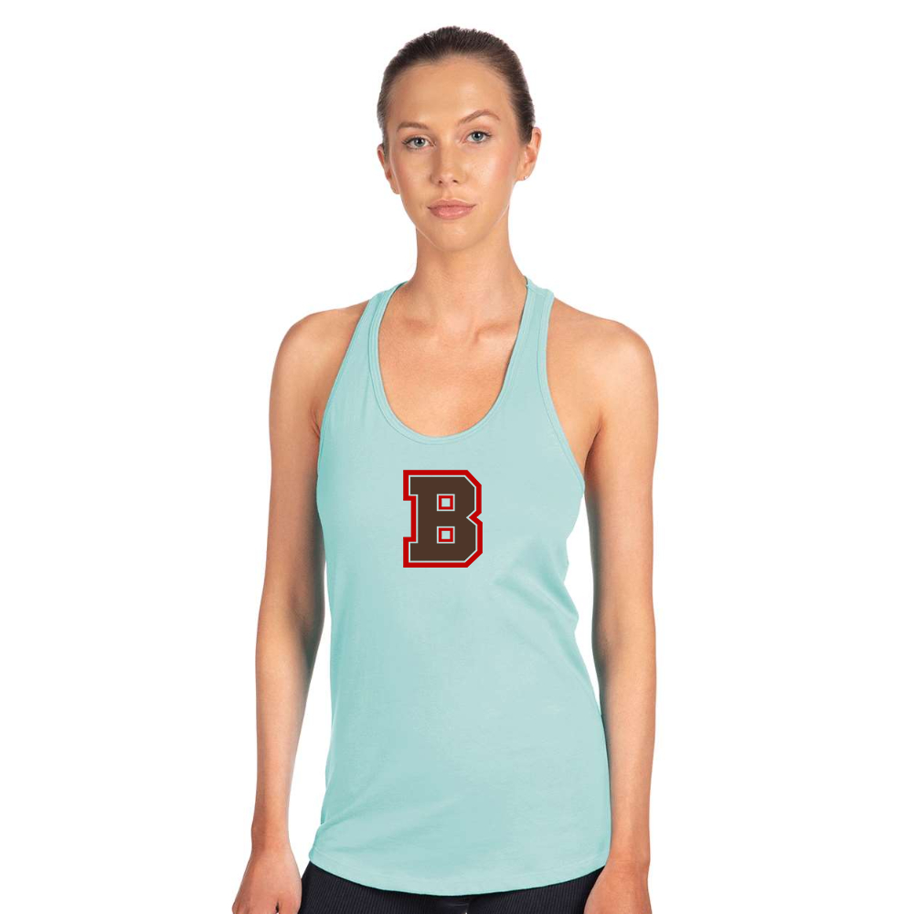 Women's Brown Bears  Next Level Ideal Racerback Tank