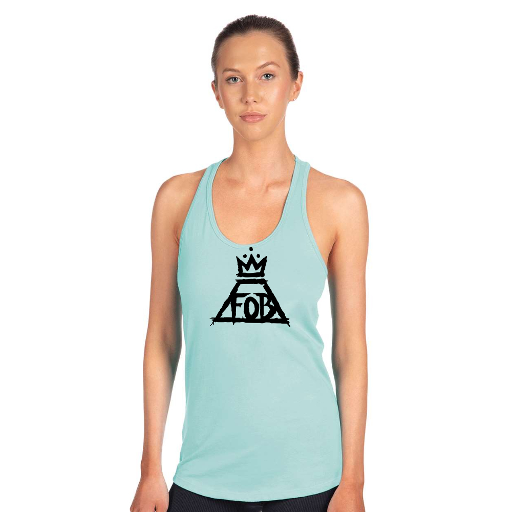 Women's Fall Out Boy Next Level Ideal Racerback Tank