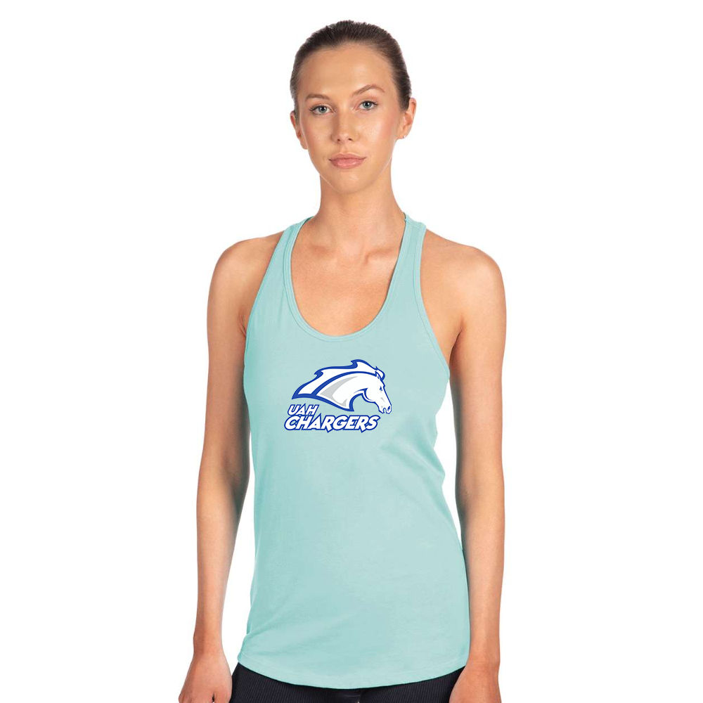 Women's Alabama Huntsville Chargers Next Level Ideal Racerback Tank