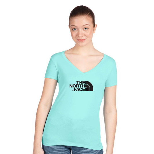 Women's  The North Face Black Next Level V-Neck T-Shirt