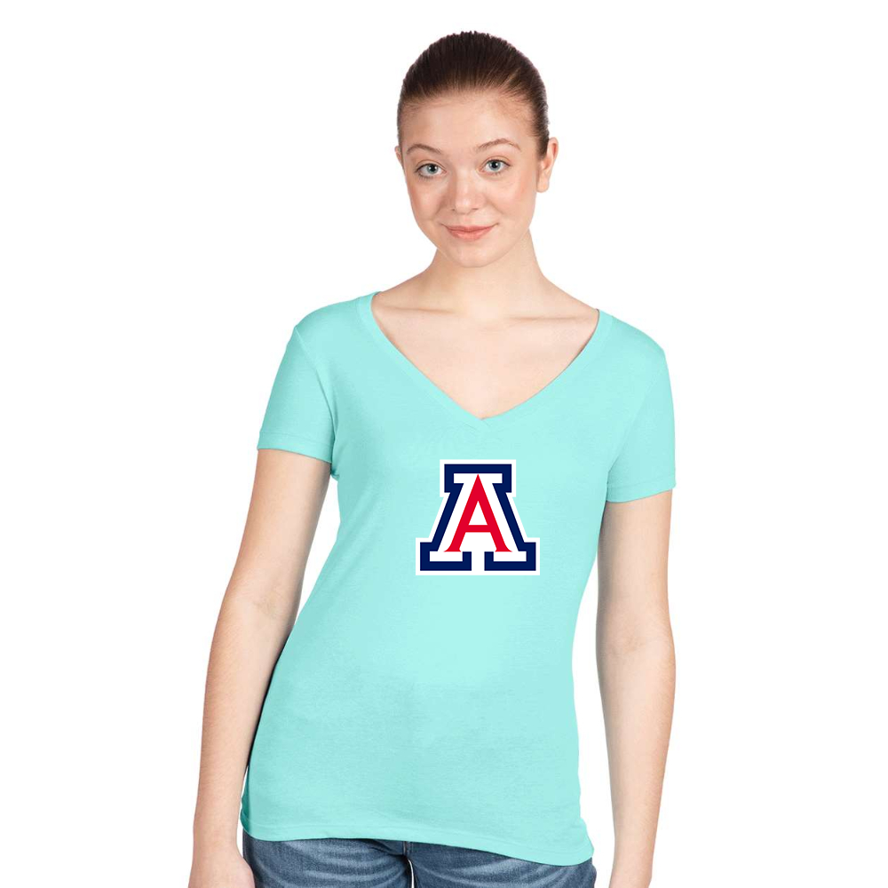 Women's   Arizona Wildcats  Next Level V-Neck T-Shirt