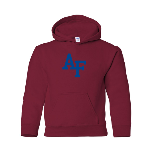Youth Air Force Falcons Gildan Heavy Blend  Hooded Sweatshirt