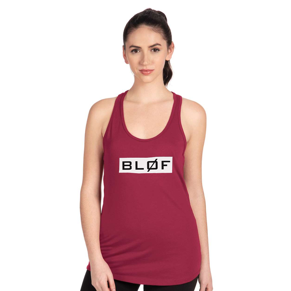 Women's BLØF  Next Level Ideal Racerback Tank
