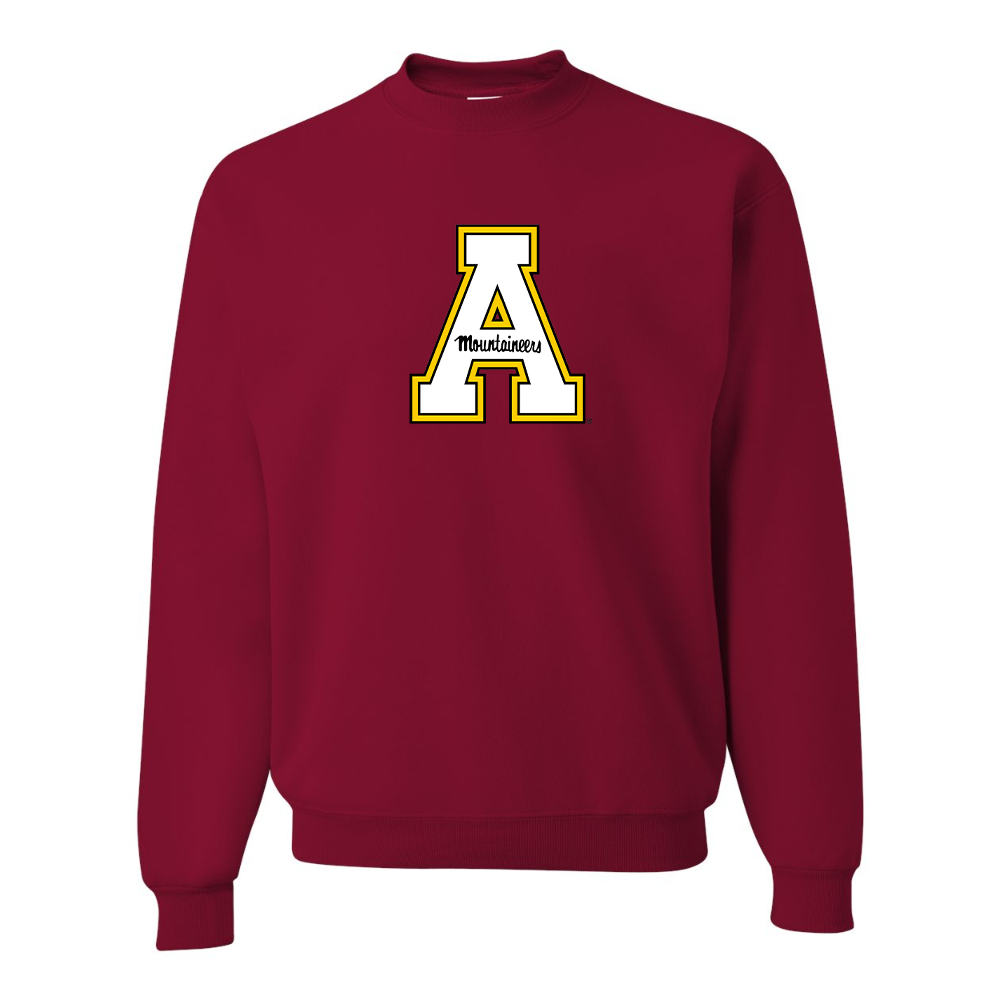 Men's  Appalachian State Mountaineers JERZEES NuBlend Crewneck Sweatshirt
