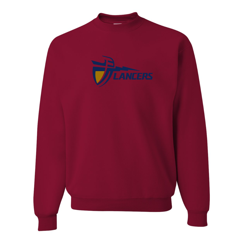Men's California Baptist Lancers JERZEES NuBlend Crewneck Sweatshirt