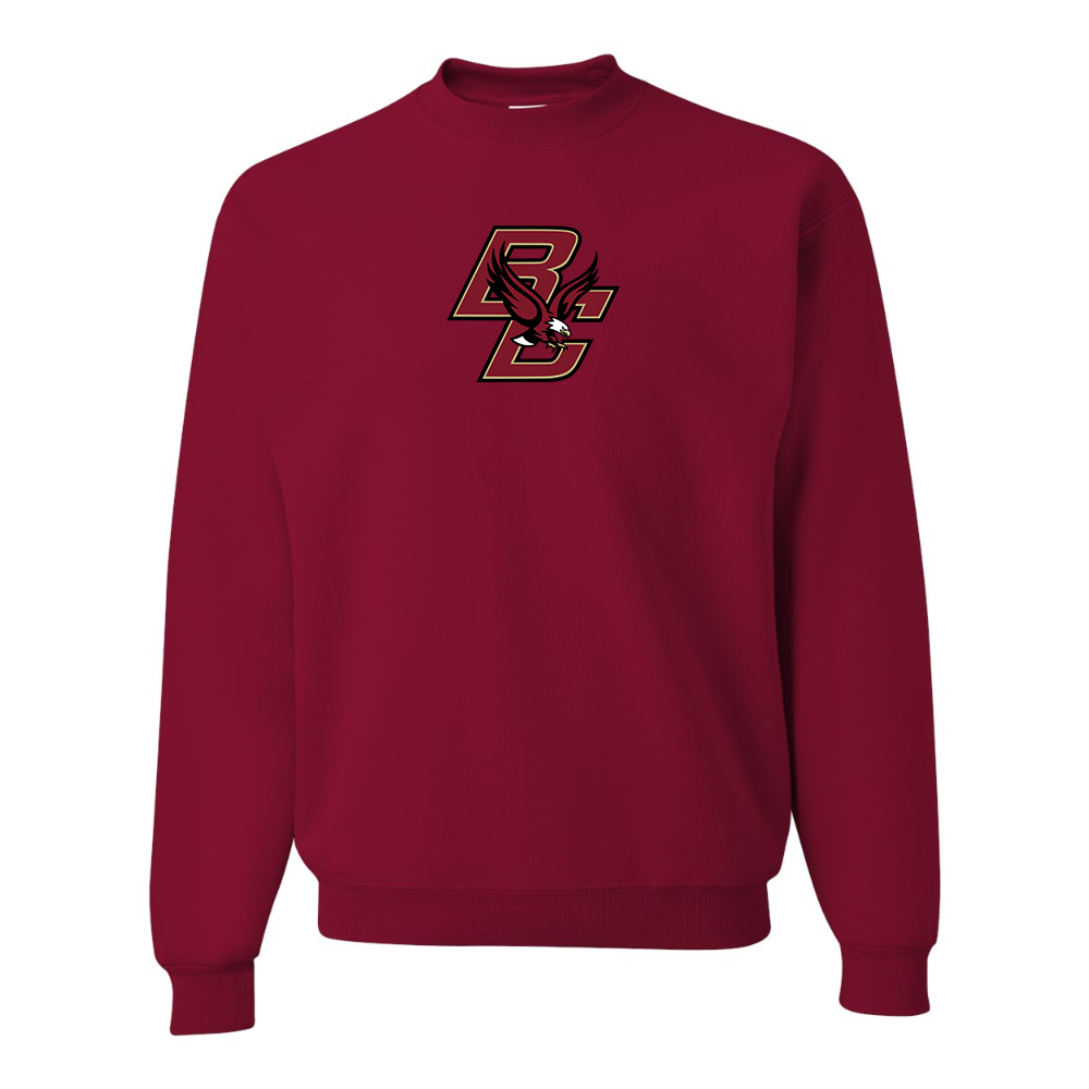 Men's Boston College Eagles  JERZEES NuBlend Crewneck Sweatshirt