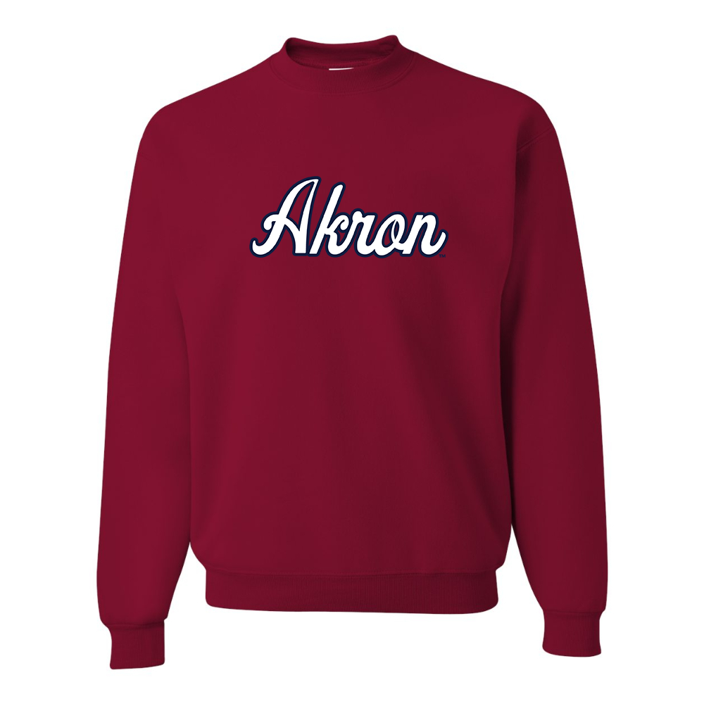Men's Akron Zips   JERZEES NuBlend Crewneck Sweatshirt