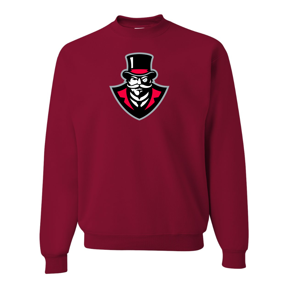 Men's  Austin Peay Governors JERZEES NuBlend Crewneck Sweatshirt