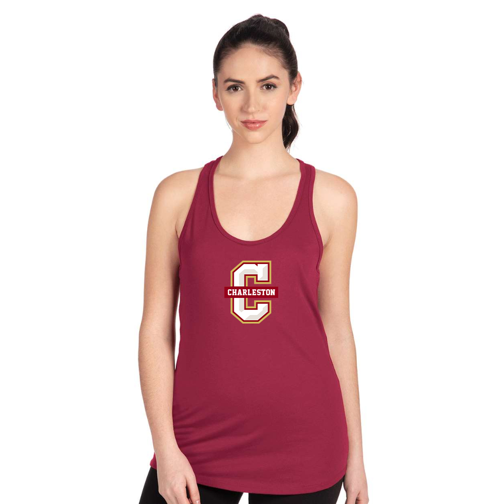 Women's Charleston Cougars Next Level Ideal Racerback Tank