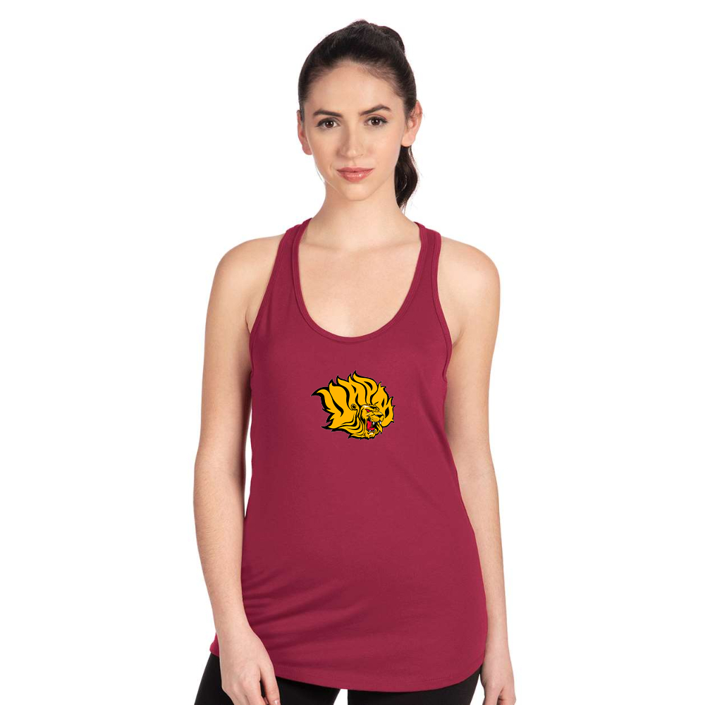 Women's  Arkansas PB Golden Lions Next Level Ideal Racerback Tank