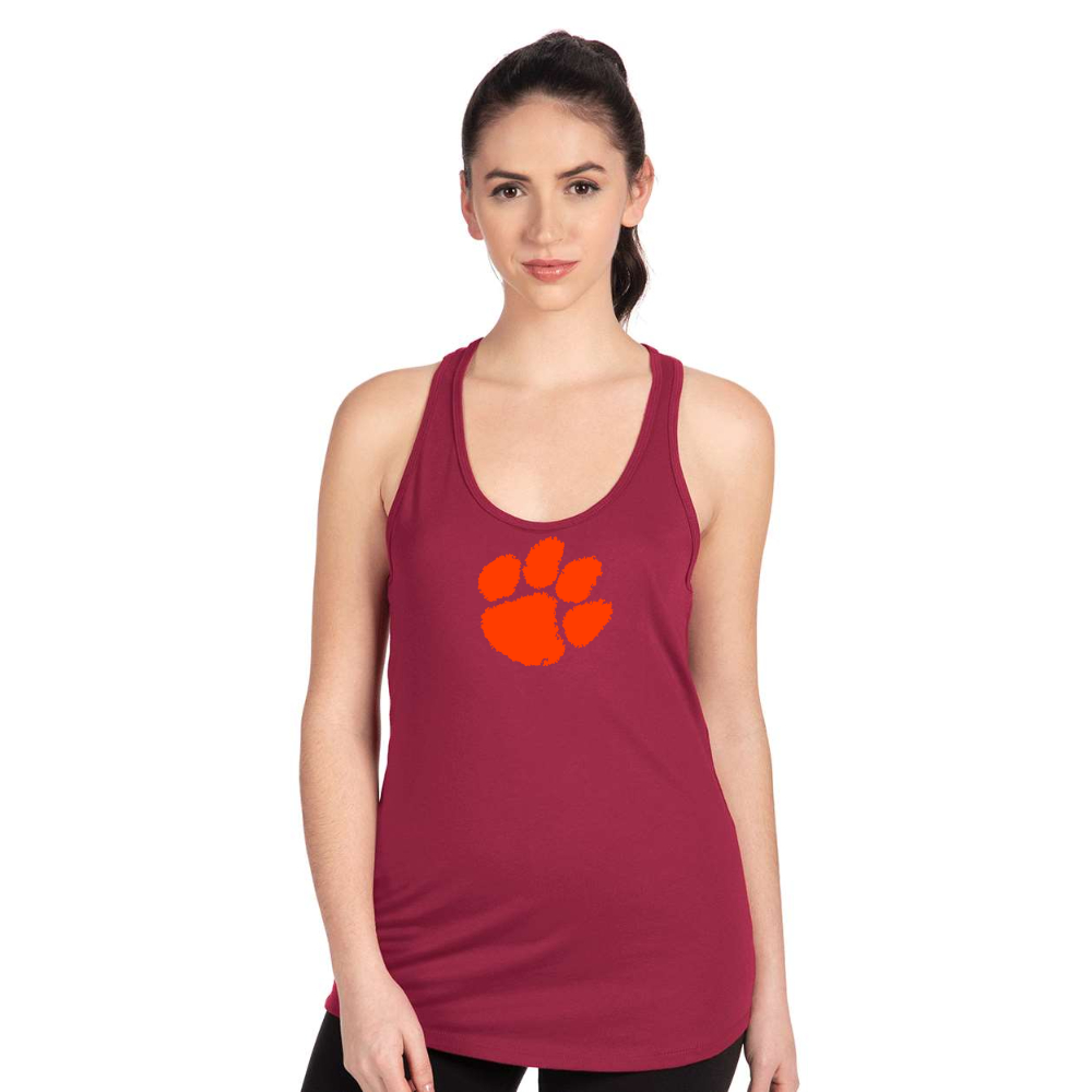 Women's  Clemson Tigers Next Level Ideal Racerback Tank
