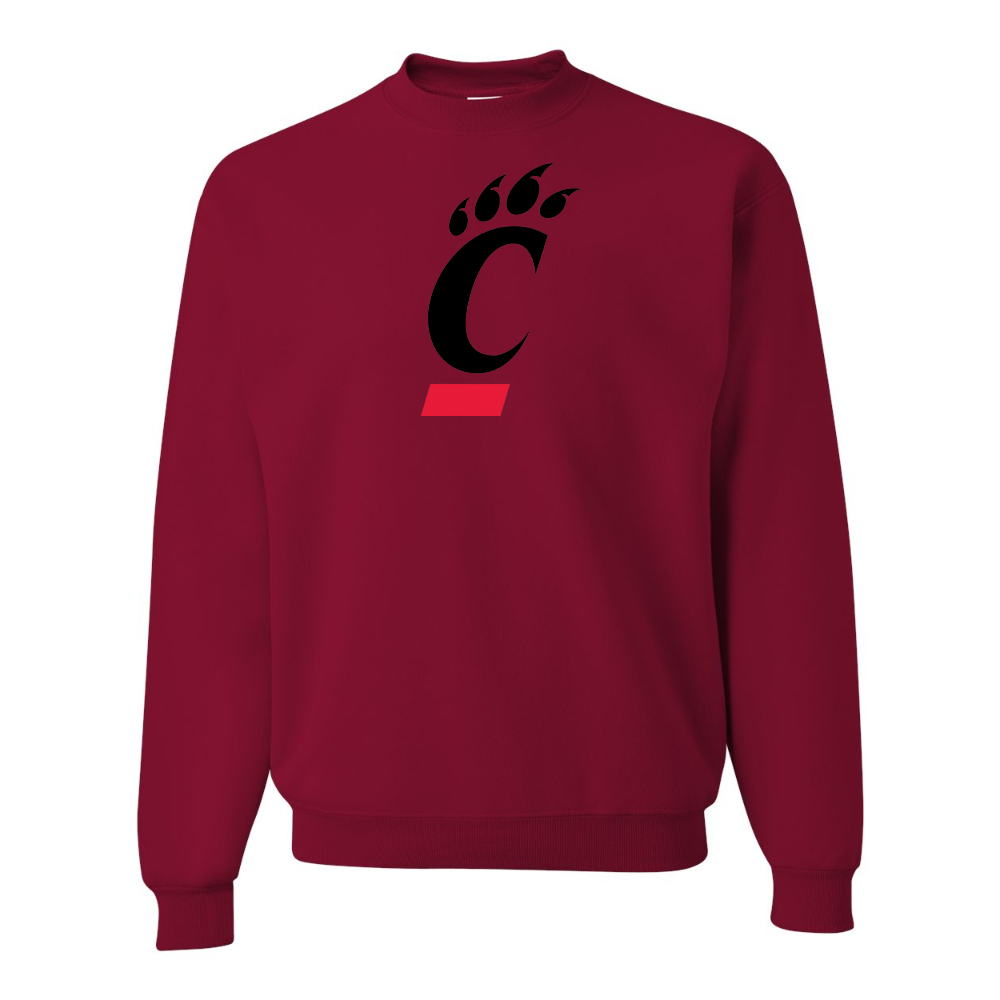 Men's Cincinnati Bearcats JERZEES NuBlend Crewneck Sweatshirt