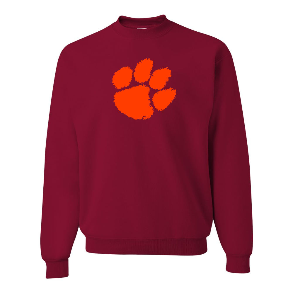 Men's Clemson Tigers JERZEES NuBlend Crewneck Sweatshirt