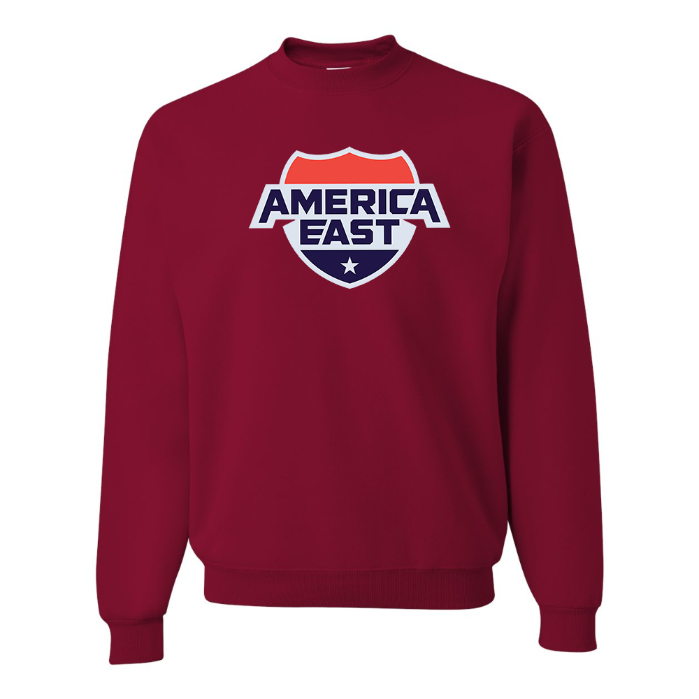 Men's  America East Conference JERZEES NuBlend Crewneck Sweatshirt
