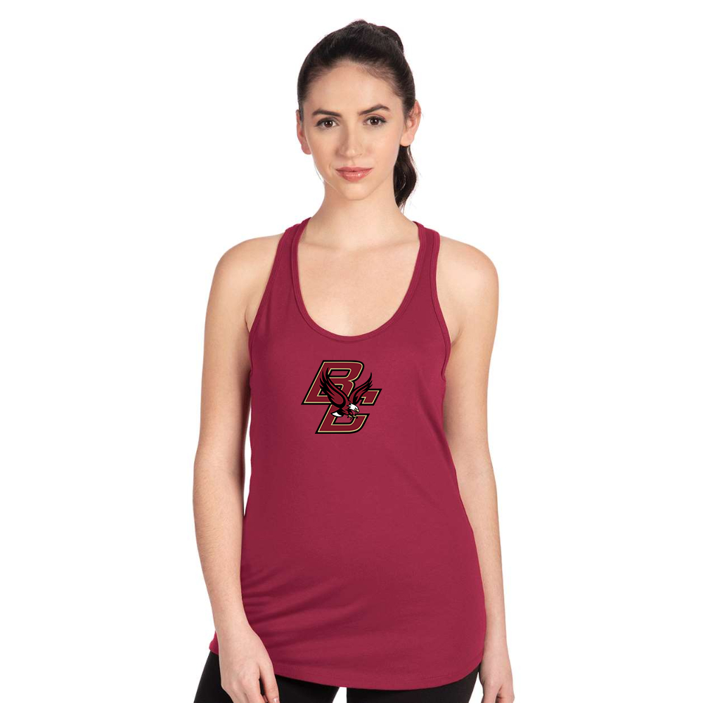 Women's Boston College Eagles   Next Level Ideal Racerback Tank