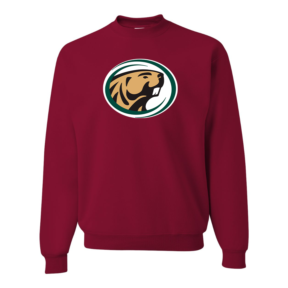 Men's  Bemidji State Beavers JERZEES NuBlend Crewneck Sweatshirt