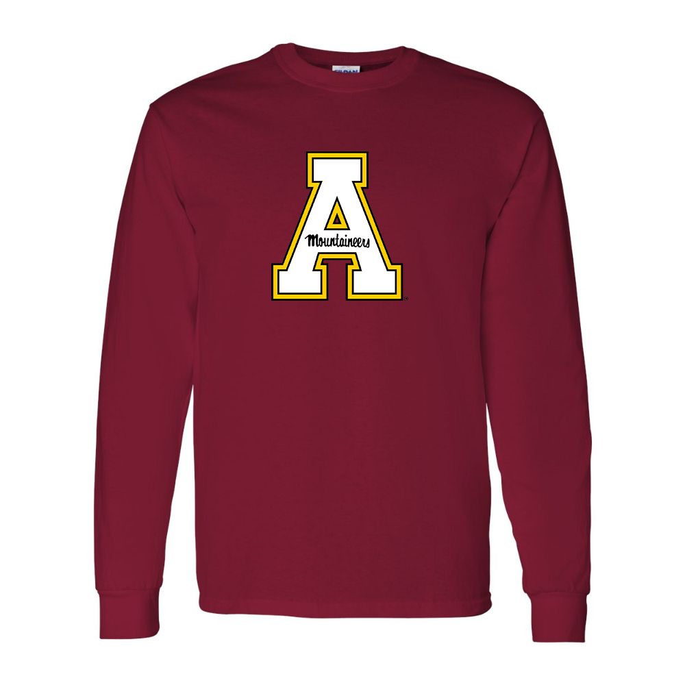 Men's  Appalachian State Mountaineers  Gildan Heavy Cotton Long Sleeve T-Shirt