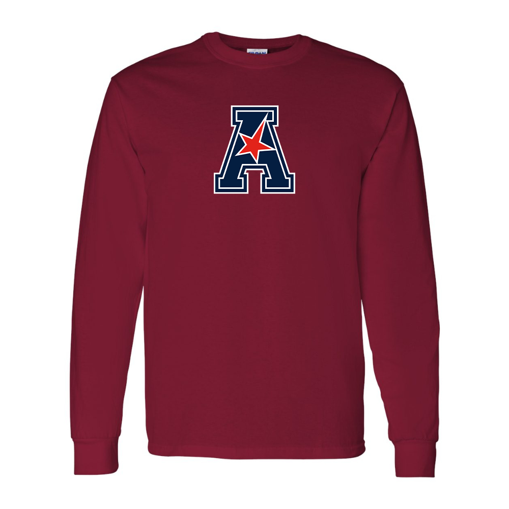 Men's  American Athletic Conference  Gildan Heavy Cotton Long Sleeve T-Shirt