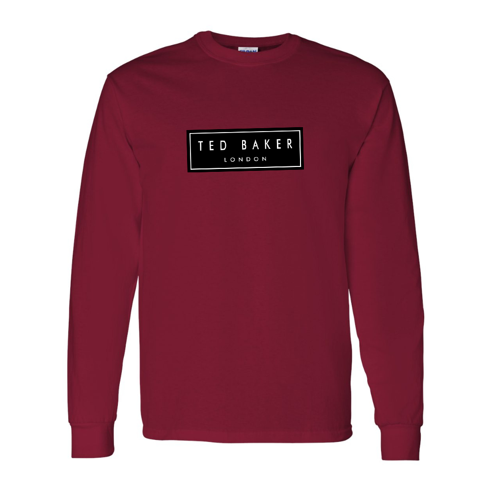 Men's  Ted Baker  Gildan Heavy Cotton Long Sleeve T-Shirt