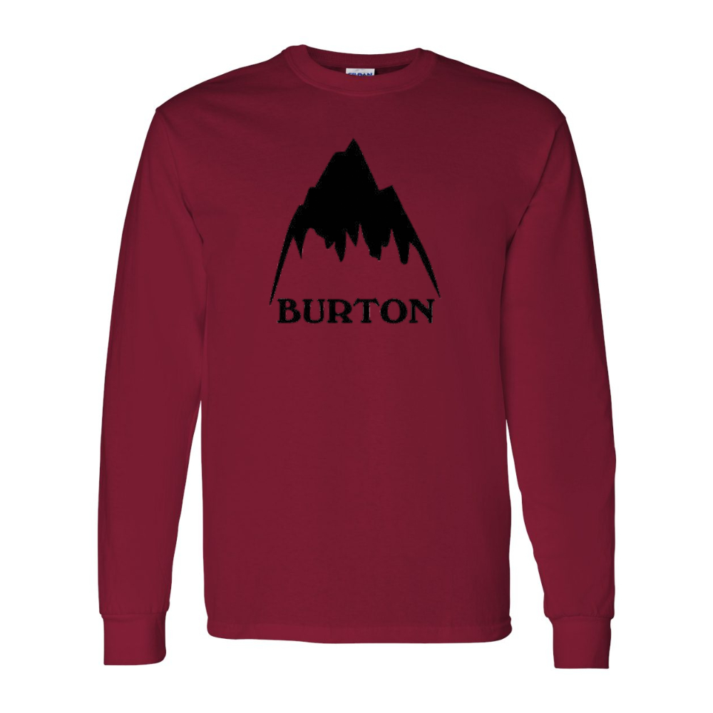 Men's  Burton Mountain  Gildan Heavy Cotton Long Sleeve T-Shirt