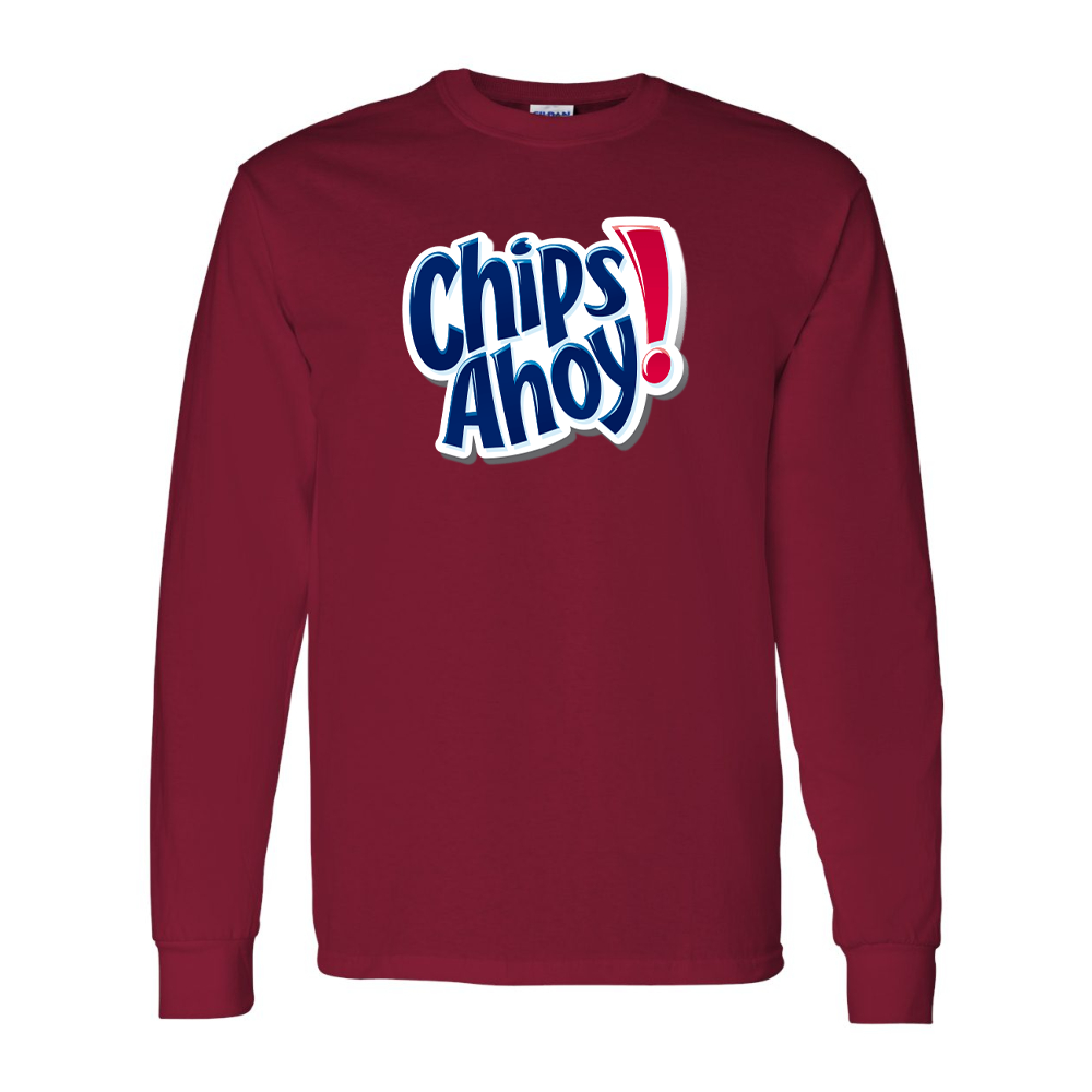 Men's Chips Ahoy Gildan Heavy Cotton Long Sleeve T-Shirt