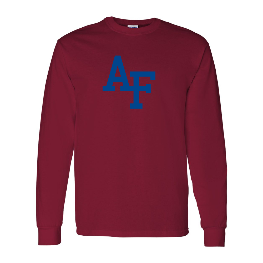 Men's Air Force Falcons  Gildan Heavy Cotton Long Sleeve T-Shirt