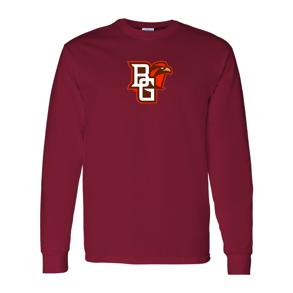 Men's Bowling Green Falcons  Gildan Heavy Cotton Long Sleeve T-Shirt