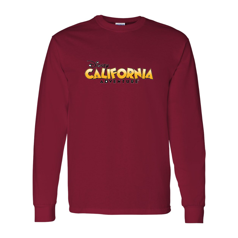 Men's Disney California Adventure Gildan Heavy Cotton Long Sleeve T-Shirt