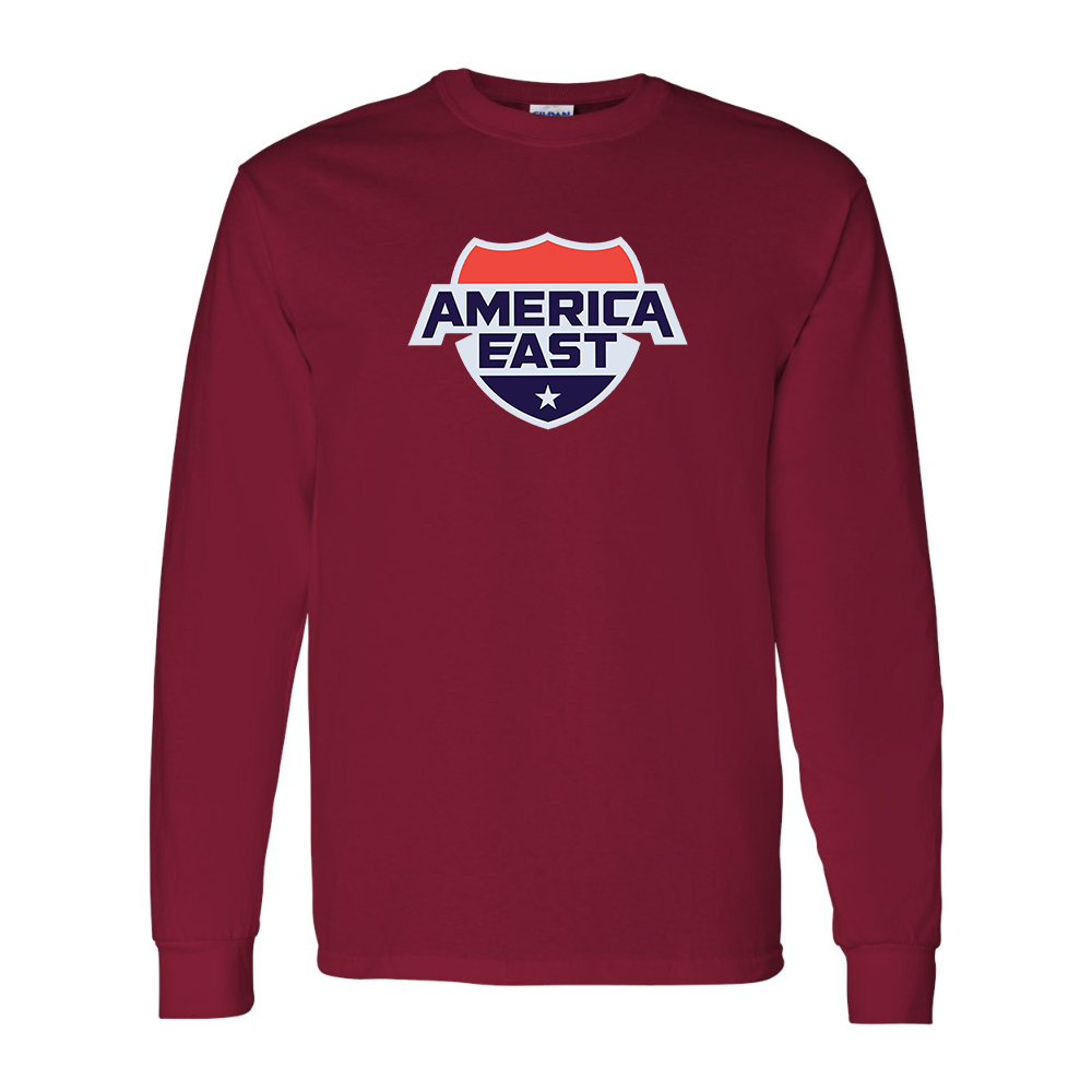 Men's    America East Conference Gildan Heavy Cotton Long Sleeve T-Shirt
